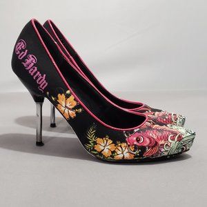 Vintage Ed Hardy Pumps size 5